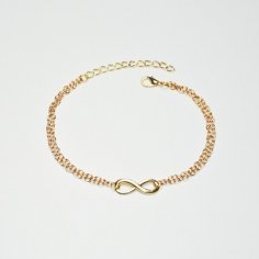 Infinity Bracelet - guldig...