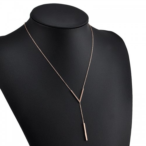 Golden Necklace - Triangel 