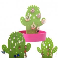 Kaktus smycken ställ för... 2