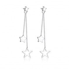 köp billiga smycken accesoarer Stjärnor Örhängen 925 sterling Silver - köp smycken online