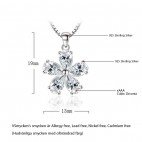 köp billiga halsband - billiga smycken - Äkta 925 Silver Cubic Zirkon Diamanter Halsband online - köp silver smycken rea