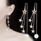 Köp Billiga Smycken Bijouterie Accesoarer Stjärnor Örhängen 925 sterling Silver - köp smycken online