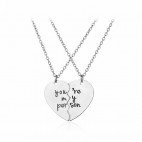 bff You're My Person halsband Couple Lover's Best Friends 2 st