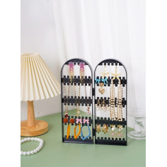 Örhängesställ - Svart 72 hål - forvaring örhänge förvaring 2